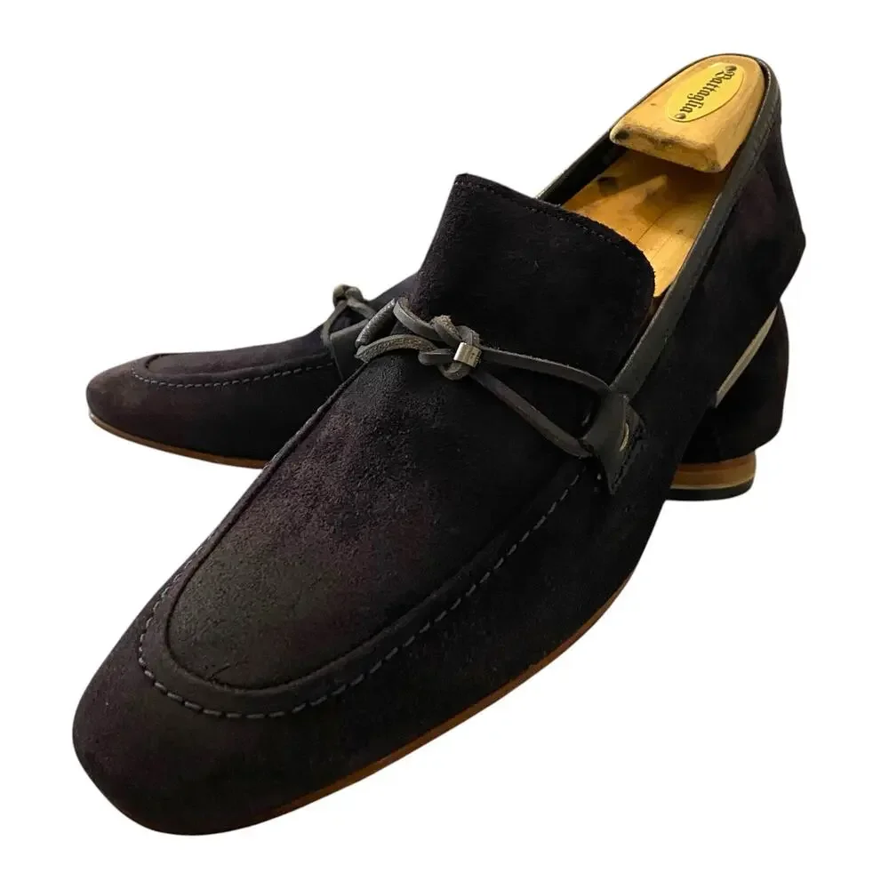 Ted Baker London Hoppken Men's Size 13 Black Suede